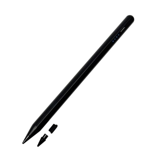 [ブラック] ラスタバナナ iPad 専用 傾き検知搭載 充電式 タッチペン パームリジェクション