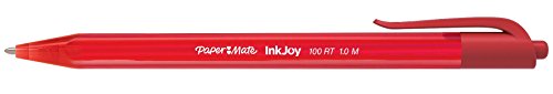 Paper Mate Inkjoy 100Rt Retractable Ballpoint Pens, Medium Point, Assorted Ink, 8 Pack (1945935) #TOP7