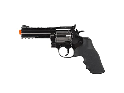 Dan Wesson 715 4" CO2 Airsoft Revolver, Steel Grey Airsoft Gun