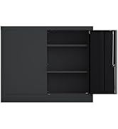 Amazon.co.jp: DEWEL ロッカー スチール書庫 幅900×奥行400×高さ1050mm