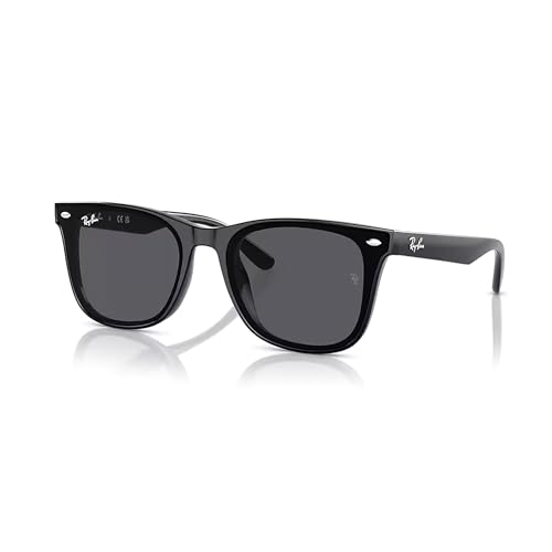 Ray-Ban RB4420 601/87 65MM Black/Dark Grey Square Sunglasses for Men for Women...