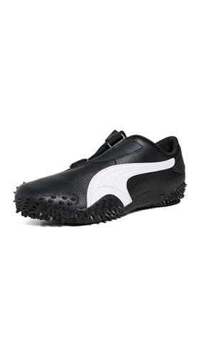 PUMA Mens Mostro Perforated Slip On Sneakers Shoes Casual - Black