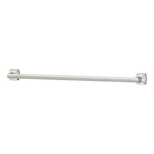 Pfister Vaneri Bath Towel Bar For Bathroom, 24-Inch, Wall-Mounted, Screw-In, Spot Defense Brushed Nickel Finish, Btbvri2Gs #TOP1