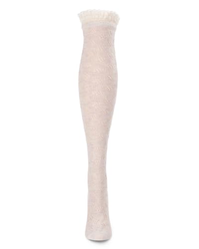 Image of MeMoi Jumbo Cable Over The Knee Cotton Blend Warm Socks