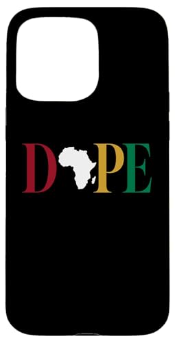 DOPE Africa Map Juneteenth Black Pride Celebration �X�}�z�P�[�X iPhone 15 Pro Max �p
