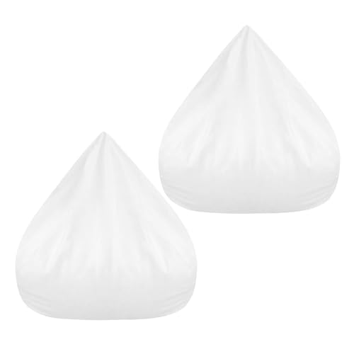 Uonlytech 2piezas Forro para Sofá Suave Transpirable Bolsa de Forro Extraíble para Puff Vacío Hogar Oficina o Exterior