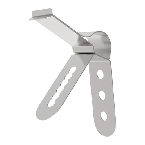 Candy - Clip para medidor de temperatura, 3 posiciones, soporte de pinza para freidora, horno, cocina, barbacoa, hogar, camping