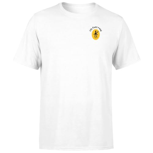 Jurassic Park Amber Sample Embroidered Men's T-Shirt - White M