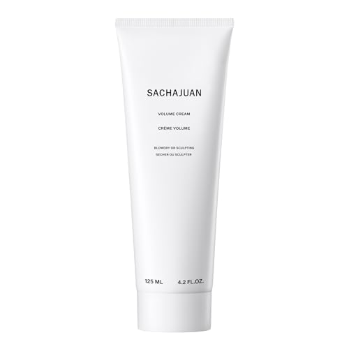 SACHAJUAN Volume Cream For Blow Dry or Sculpting 125 ml, Gives Hair Volume & Shine & Adds Moisture And Balance. Contains Ocean Silk Technology Which Protects From Heat.