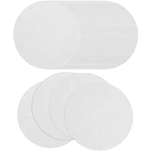 kowaku Microwave Papers DIY Fusing Glass Jewelry, Glass Melting Hot Melt Paper for Jewelry Making,Pottery,Ceramics,Furnace, 50x Round 7cm