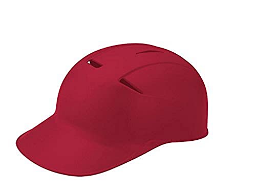 EASTON CCX Skull Cap Baseball Softball Helmet | Junior | S / M | Matte Red | 2019 | Dual Density Impact Absorption Foam | High Impact Resistant ABS Shell | Moisture Wicking BioDRI liner