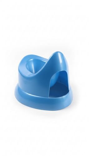 Image of 2 in 1 Potty Training Seat for 1+ Year Old Kids Adaptable Toilet Training Chair with Removable Potty Bowl & Non-Slip Base Comfortable Potty Trainer for Boys & Girl (Blue)