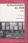 Paperback Zivilrechtskultur Der DDR: Band 3 [German] Book