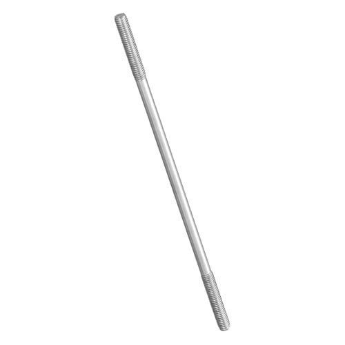 METALLIXITY 2Pcs Double End Threaded Stud Screw(M5x190) SS304 Silver