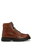 boss boots everlane Schnürbänder BOSS Herren Jacob Halb Schnür-Boots aus Pull-up-Leder Braun 43 Größe 43