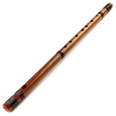 flet bambusowy, z czarnymi liniami flet dla początkujących ręcznie robiony instrument dęty drewna bambusowego muzyczny