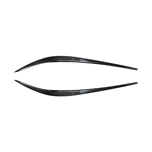 Sourcils de phare de voiture ABS pour Série 3 G20 2019 2020 2021 look carbone