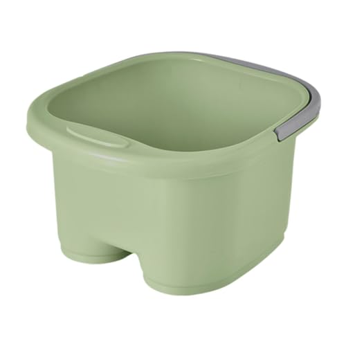 Spa de pies con masaje, color verde para uso doméstico miniatura 1