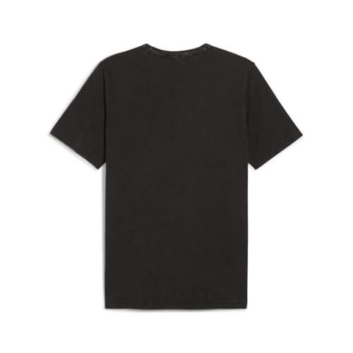 PUMA T-shirt graphique : la solution confort en taille XX-Large pour homme en Puma Noir Ss25