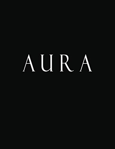 Aura: Black and White Decorative Book to Stack Together on Coffee Tables, Bookshelves and Interior Design | Add Bookish Charm Decor to Your Home | ... Your unique Fashion Design style | Aura