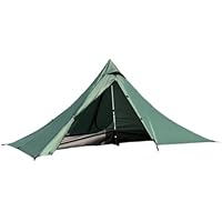 Kivivaka - Tienda de campaña pirámide ligera sin postes de 270 x