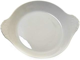 Apilco White Oval Au Gratin Round Baking Casserole 5 1/2 Baker 6 1/4"
