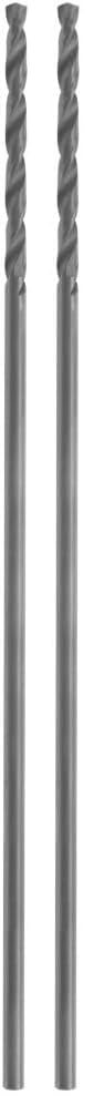 BOSCH BL2633 3/32 in. x 6 in. Extra Length Aircraft Black Oxide Drill Bit (Pack of 2)