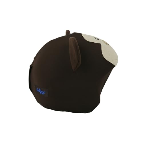 Couvre-casque singe COOLCASC avec oreilles 3D en tissu extensible - 5
