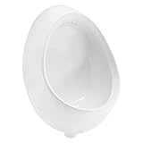 EXCELENTE MANO DE OBRA - Su característica distintiva es la durabilidad. Se utilizó cerámica para el urinario, que no solo es sólido, sino que también se ve muy estético. El color blanco subraya el diseño. Otra ventaja del urinario es su apariencia atractiva. Puede integrarlo en habitaciones diseñadas según los estilos de decoración más actuales.