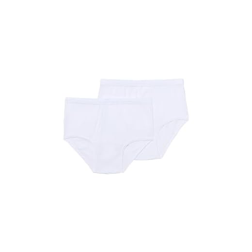 Abanderado CLÁSICO, Slip abierto Hombre, Blanco, 60/XXL (pack de 2 unidades)