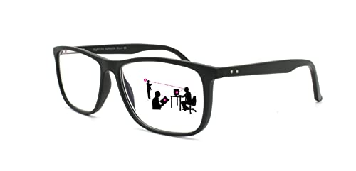 Sightline Six-006 Multifocus Reading Glasses- Premium Quality Frame -Medium to Large Fit 1.50 Magnification