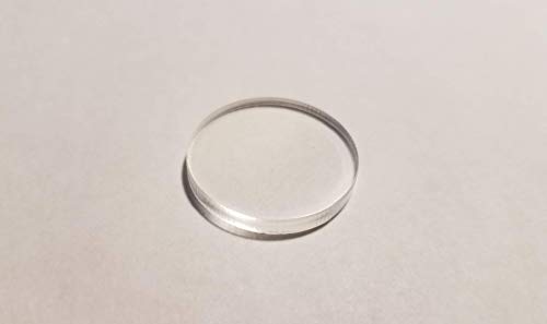 25x Clear Acrylic Circle Blank Discs - 1/8