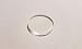 25x Clear Acrylic Circle Blank Discs - 1/8" Thick (Select Size) - LaserThing (1" Diameter)