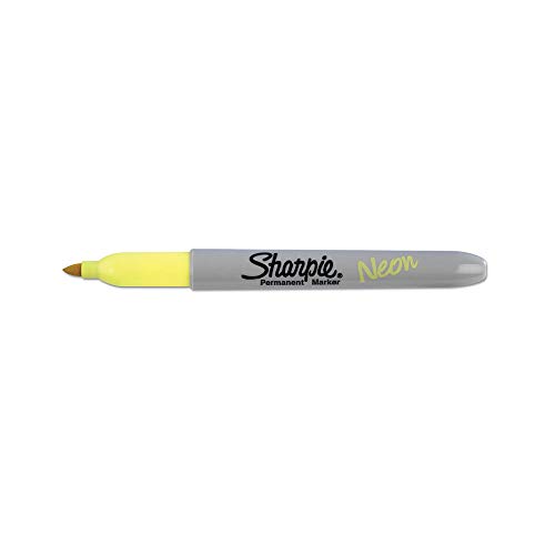 Sanford Sharpie Neon Fine Point Permanent Marker Open Stock-Yellow