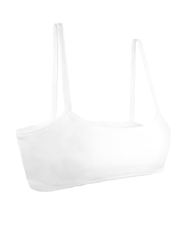Image of Fruit of the Loom Girls' Cotton Spaghetti Strap Sport Bra
