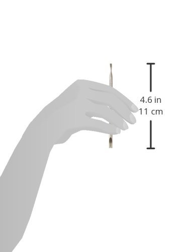 TWEEZERMAN 2-in-1 Pushy Nagelhautschieber, Nagelreiniger aus Rostfreiem Edelstahl Studio Collection – Bild 6