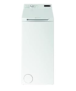 Bauknecht WAT Smart Eco 12C Wasmachine met bovenlader, 6 kg/1200 rpm, kort 30 inch, FreshFinish, intensieve spoeling, meervoudige waterbescherming, Energy Saver, wolprogramma, uitgestelde startkeuze,