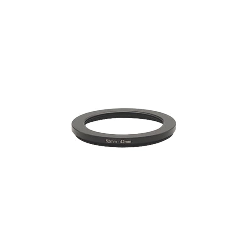 Metal Step-Up/Down Ring Adapter Compatible with Mirrorless Cameras DSLR Lens, UV CPL ND Filter Thread Converter, Black (52-37)