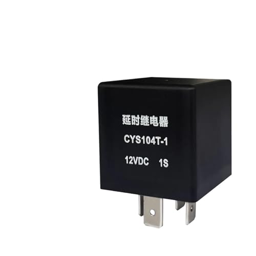 Relais klaxon automobile CYS104T-1 temporisé 10 secondes 24V 4 broches