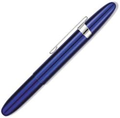 Fisher Space Pens Blueberry Powder Coated Pen with Clip