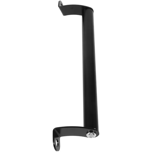 Parliky Barra Transversal de Aluminio para Manillar de Motocicleta, Barra de Soporte Reforzada Negra, Accesorio de Fijación para Mayor Estabilidad en Motos, Pieza de Modificación
