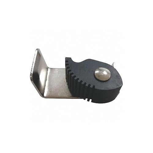 Mop and Broom Holder, Black, Steel, PK12 -  ZORO SELECT, 36LH92