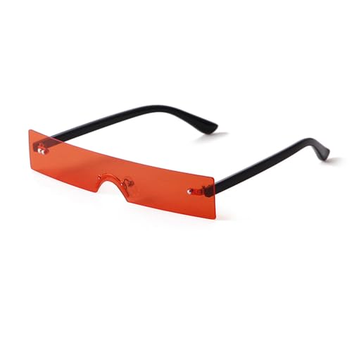 Lunettes de soleil rectangulaires vintage légères pour éliminer la pression sur le nez