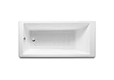  Roca a233850000 – 1700 x 800 bianco vasca da bagno acrilica – Vasca di ferro ghisa – Tampa