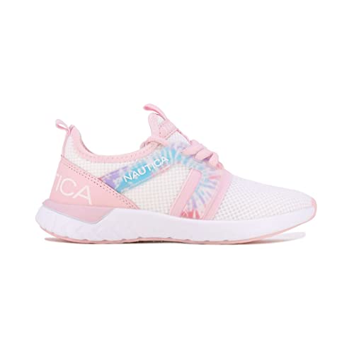 Nautica Girls Kids Sneakers Athletic Fashion Lace-Up Tennis Sports Running Shoes(Big Kid, Little Kid, Toddler)2