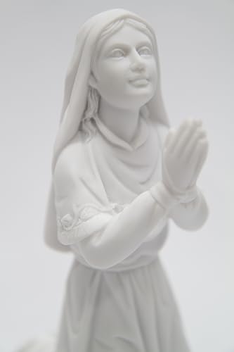 Estatua de San Bernadette de Lourdes en oración 20 cm miniatura 5