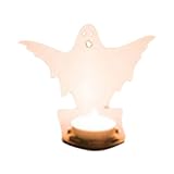 Lueur mystérieuse : offrez-vous l'expérience idéale d'Halloween avec ce bougeoir qui offre une ambiance mystérieuse. Sa lueur étrange créera une atmosphère effrayante qui pourra transformer votre pièce en une demeure effrayante, donnant à votre fête d'Halloween une touche distinctive.