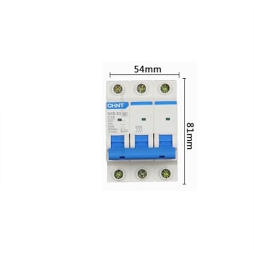 Disjoncteur miniature 3P contre les surcharges électriques du réseau