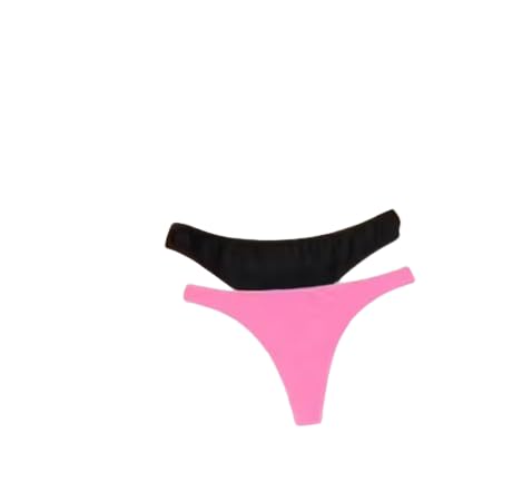 Women Cotton Thong Panty Combo Brown/Maroon-image-34