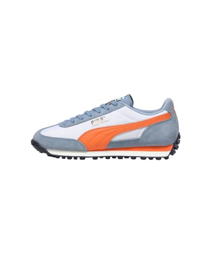 Image of Puma, Unisex-Adult, Easy Rider Vintage, Silver Mist-Rickie Orange, Sneaker, 9UK, (39902835)